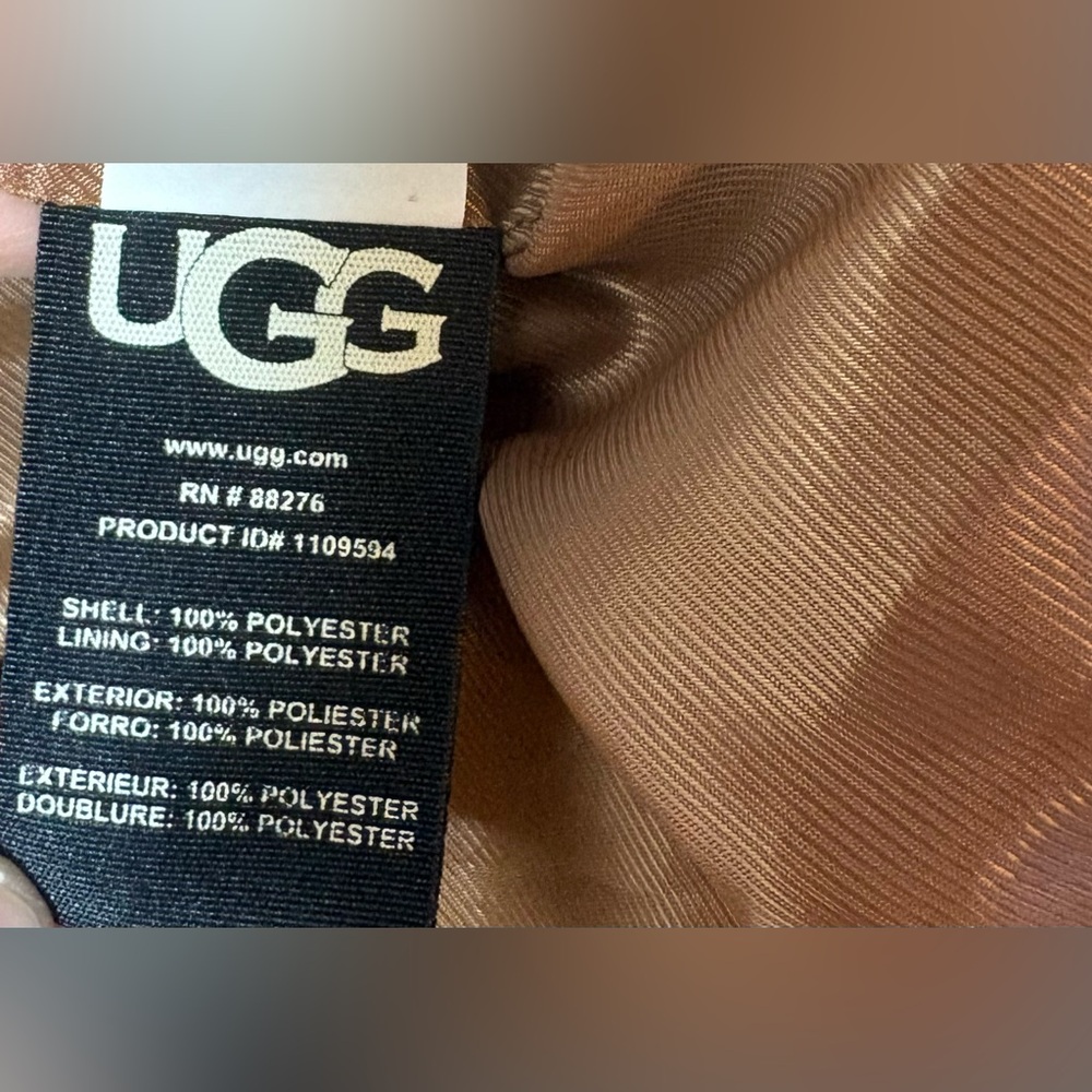 UGG Annalise Teddy Bear Sherpa Jacket - Picture 8 of 8